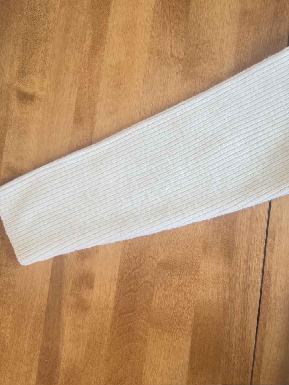 AYR Le Square Cable-Stitch Merino Wool Turtleneck Sweater Cream M - Picture 6 of 10